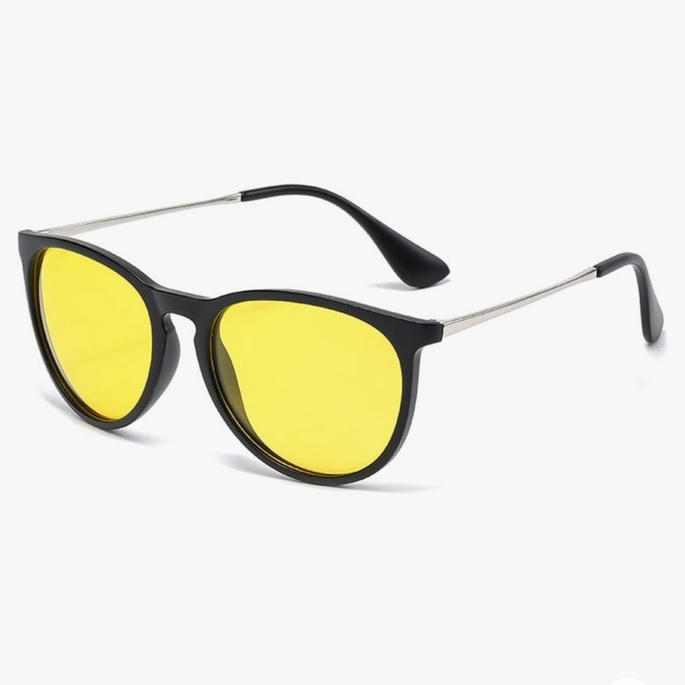 Unisex Round Retro Polarized Sunglasses